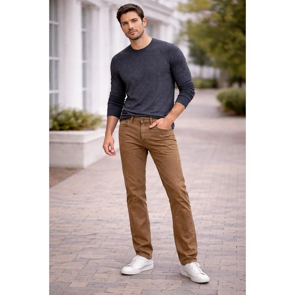 Levi's 541 Men's Brown Stretch Jeans Athletic Fit‎ W34 L32